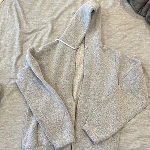 zip-up American Apparel hoodie